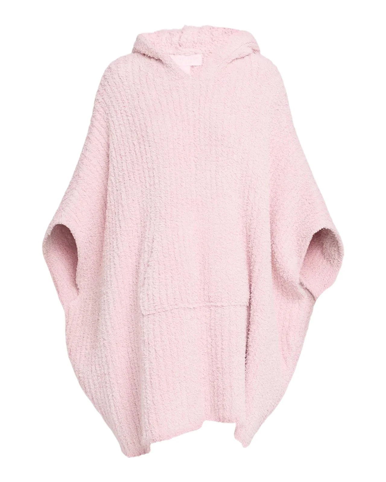Barefoot Dreams CozyChic Ribbed Cozy Hooded Poncho