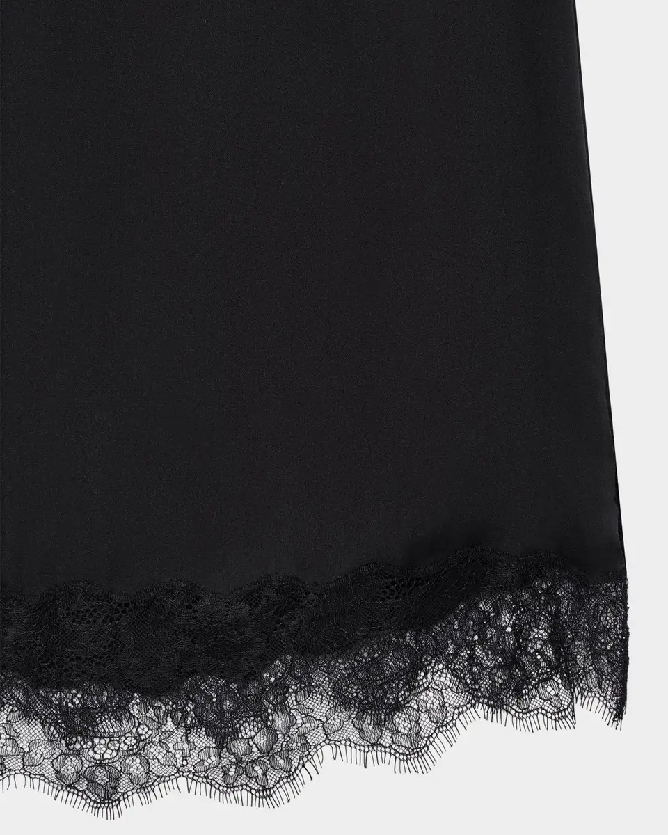 Anine Bing Shelby Silk Lace Midi Skirt | Thumbnail 5 Anine Bing Shelby Silk Lace Midi Skirt | Thumbnail 5