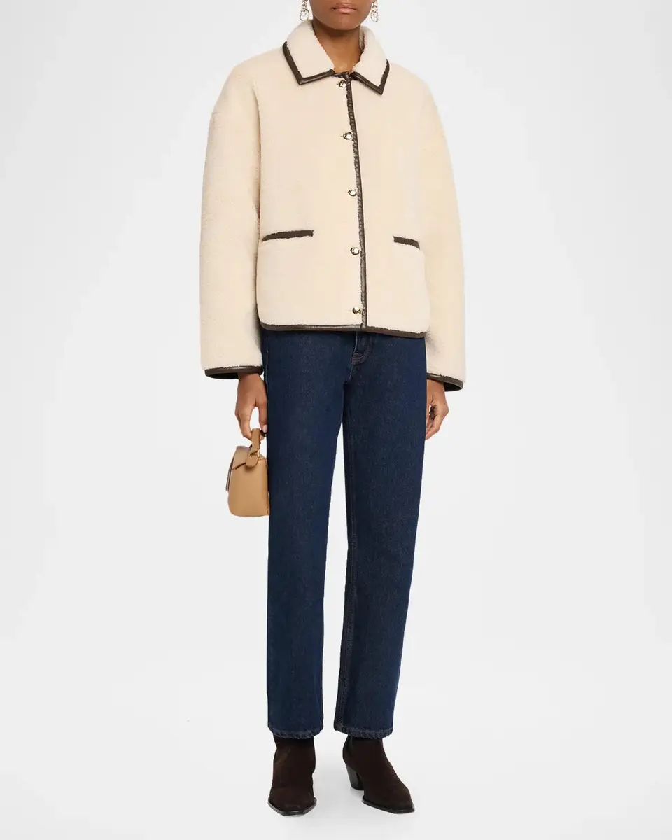 Anine Bing Camden Faux-Shearling Jacket | Thumbnail 2
