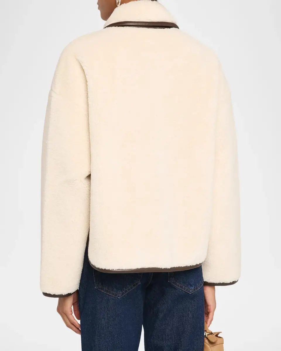 Anine Bing Camden Faux-Shearling Jacket | Thumbnail 3