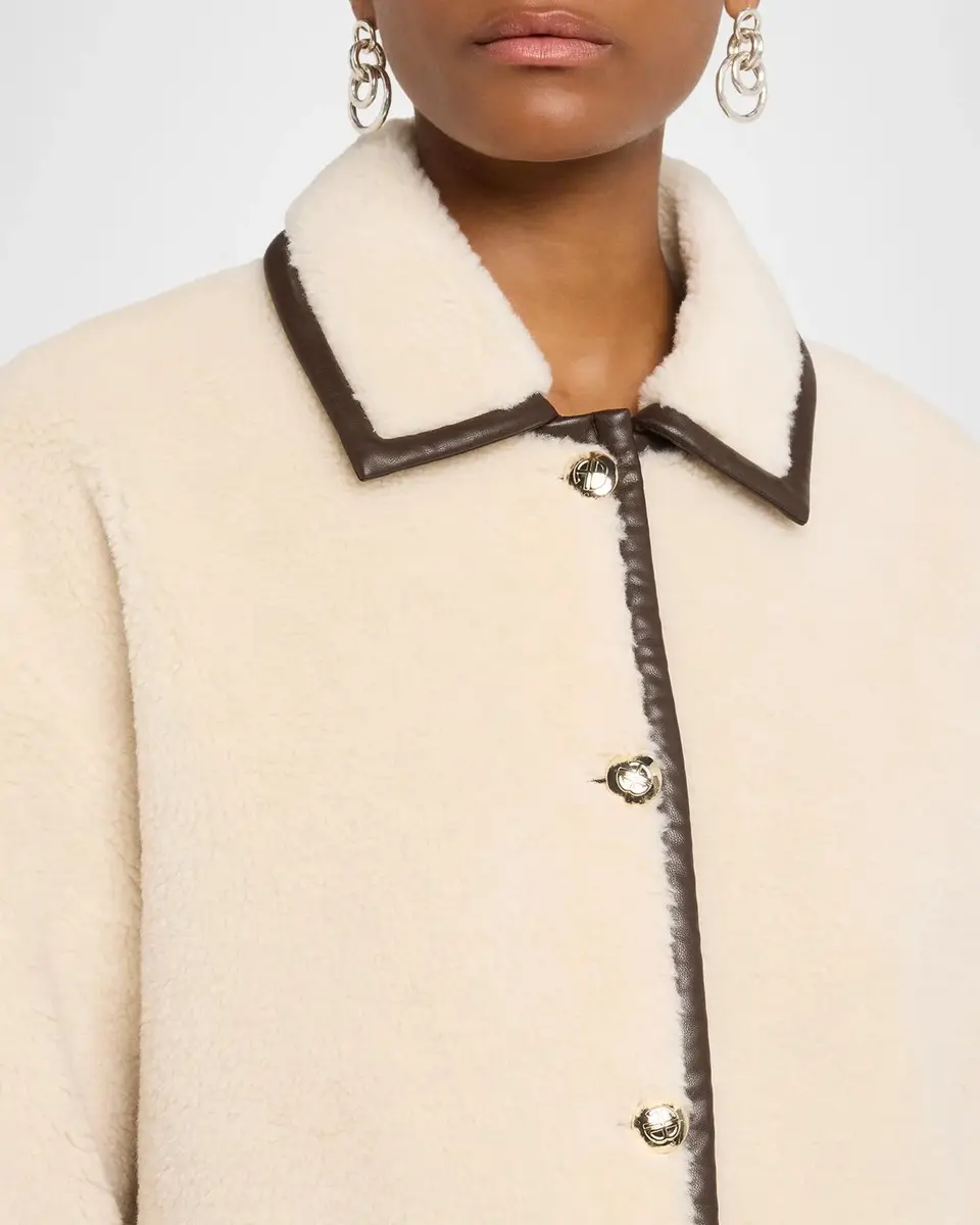 Anine Bing Camden Faux-Shearling Jacket | Thumbnail 5