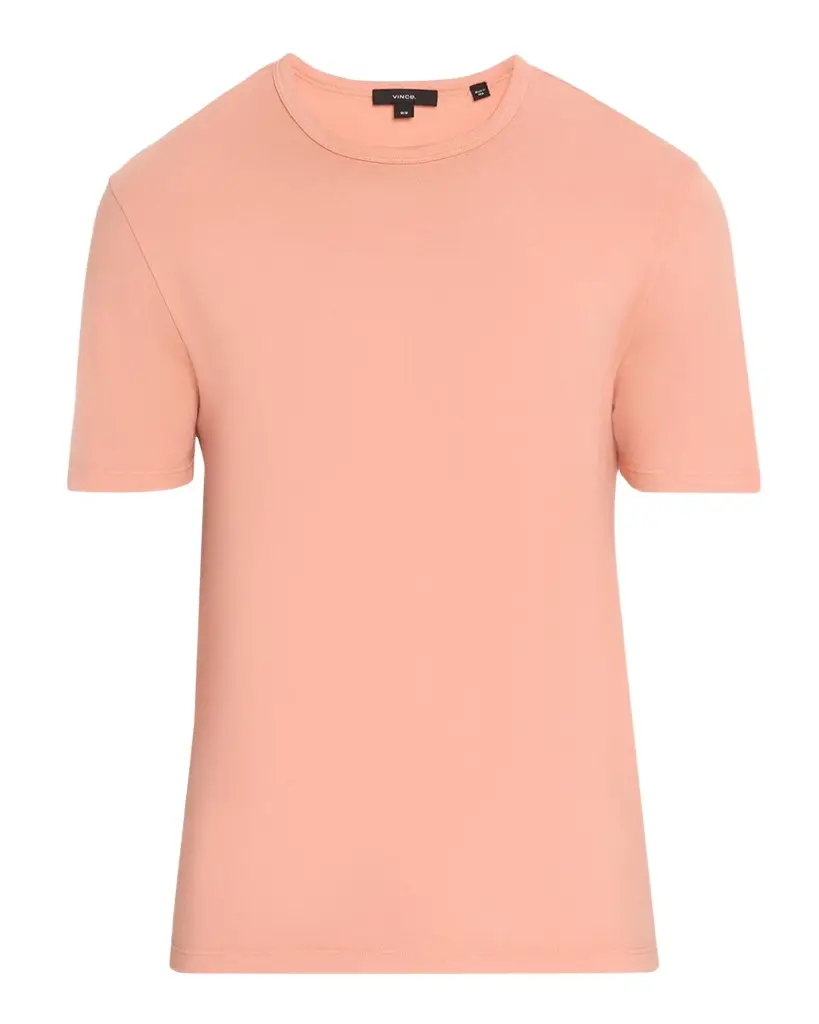 Vince Men's Garment-Dyed Crewneck T-Shirt