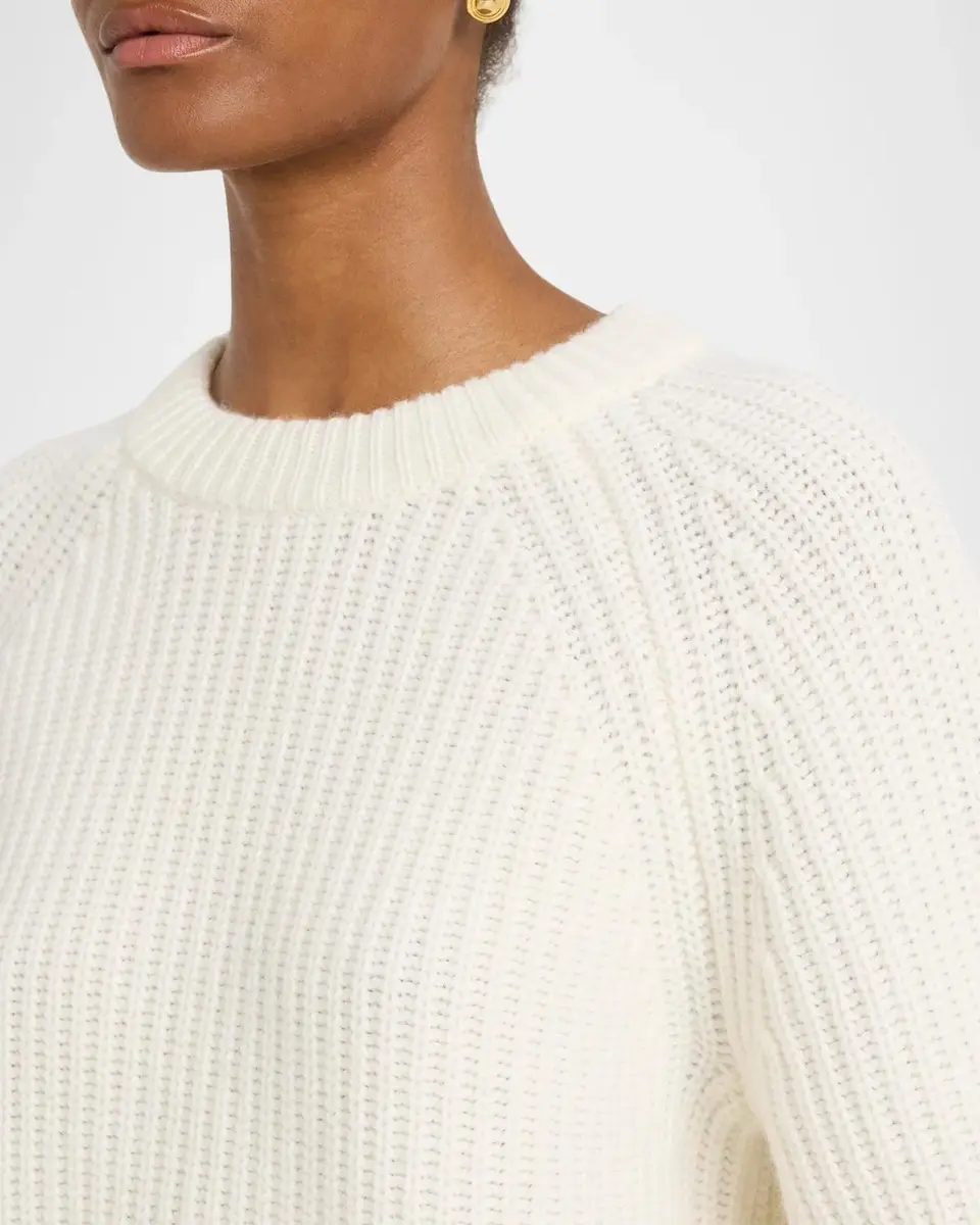 Lisa Yang Miki Raglan-Sleeve Cashmere Crewneck Sweater | Thumbnail 5 Lisa Yang Miki Raglan-Sleeve Cashmere Crewneck Sweater | Thumbnail 5
