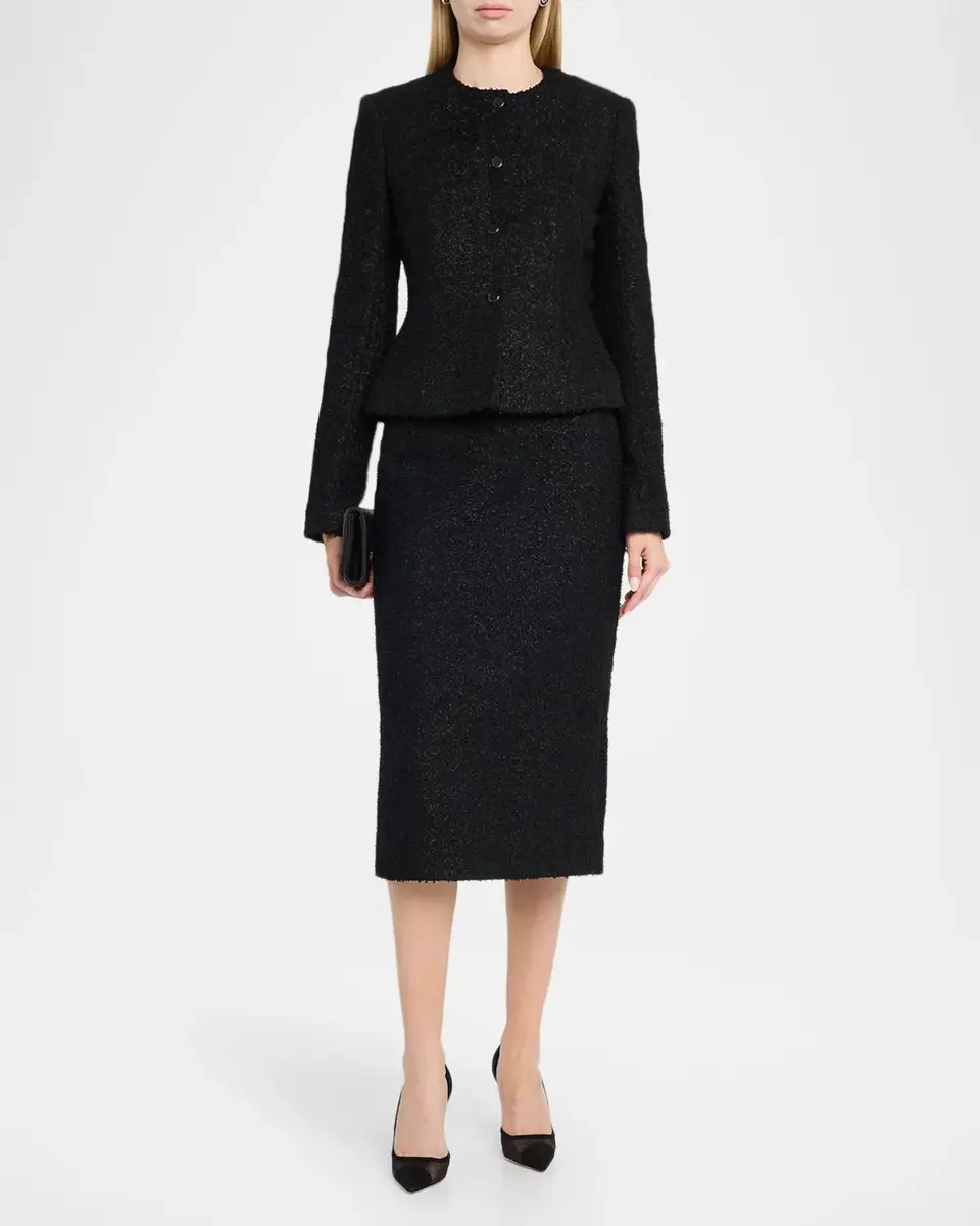 Maria McManus Wool-Blend Peplum-Hem Jacket | Thumbnail 2 Maria McManus Wool-Blend Peplum-Hem Jacket | Thumbnail 2