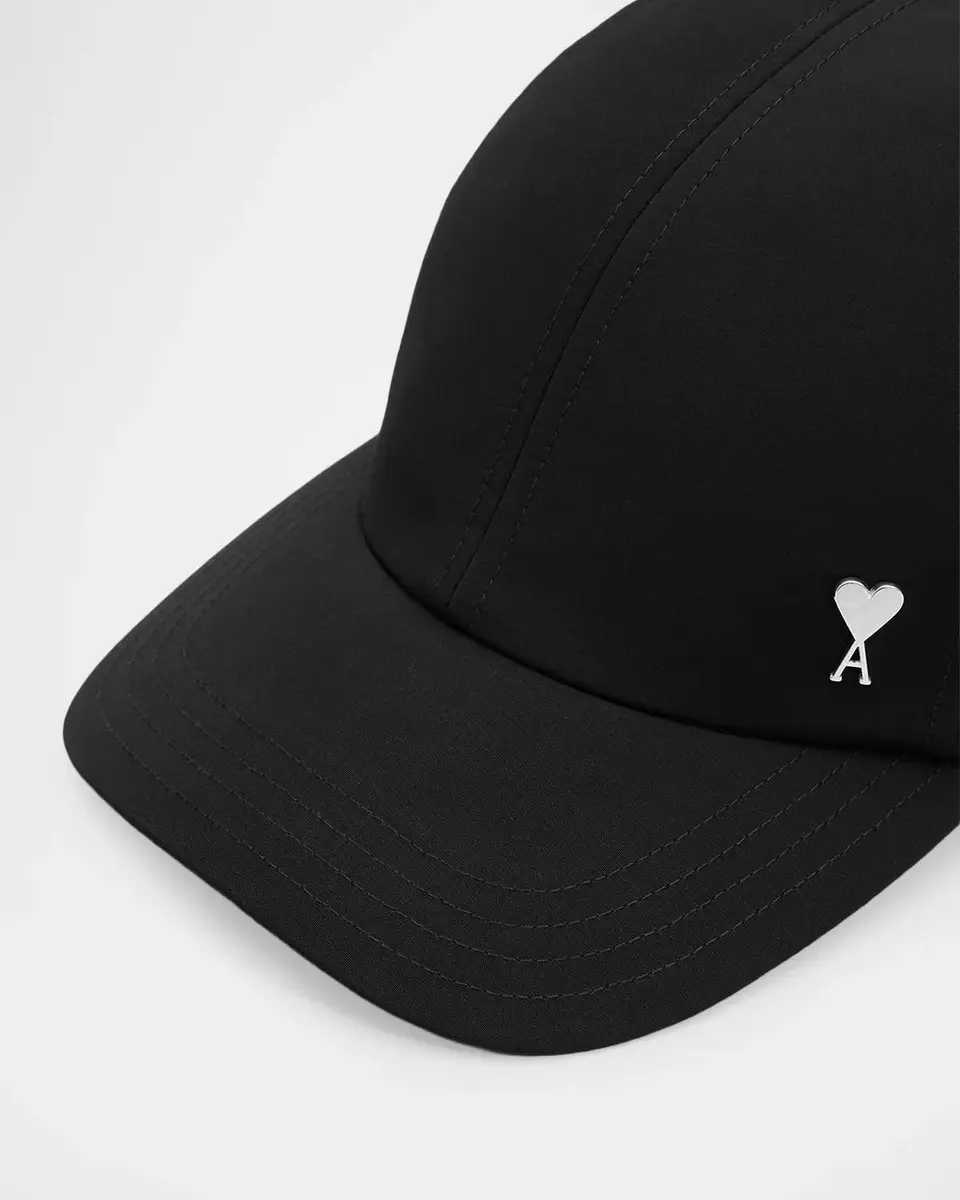 AMI PARIS Men's Ami De Coeur Stud Baseball Cap | Thumbnail 3 AMI PARIS Men's Ami De Coeur Stud Baseball Cap | Thumbnail 3