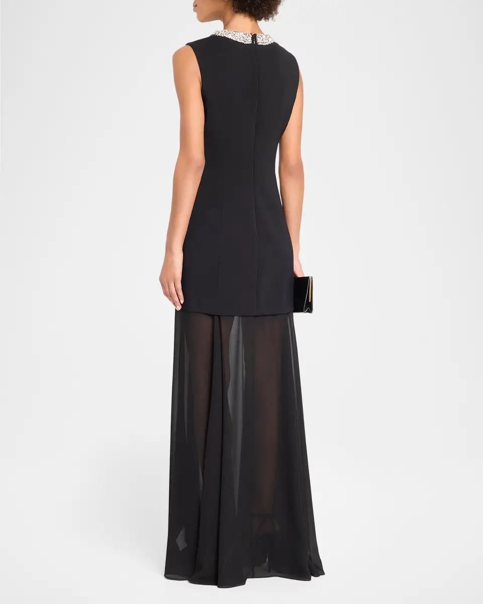 Veronica Beard Luminara Embellished Maxi Dress | Thumbnail 3 Veronica Beard Luminara Embellished Maxi Dress | Thumbnail 3