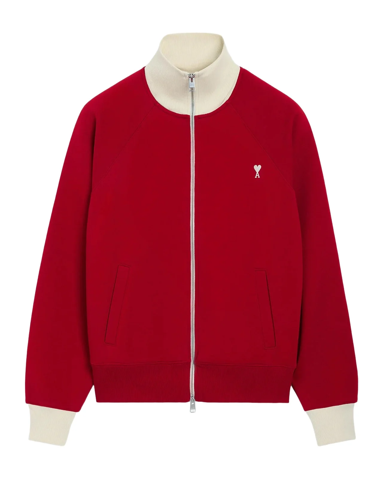 Men's Contrast Trim Cotton Track Jacket Men's Contrast Trim Cotton Track Jacket