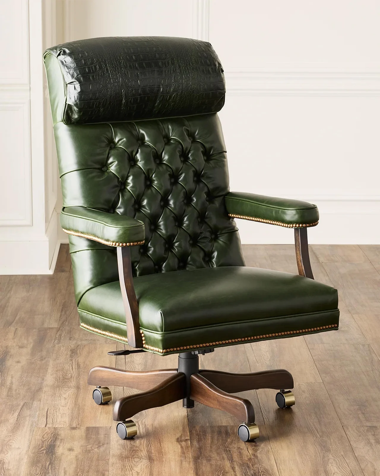 Old Hickory Tannery Landon Leather Office Chair