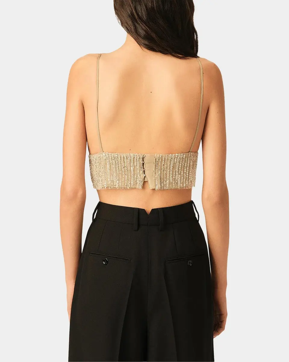 AMI PARIS Embellished Bra Top | Thumbnail 4 AMI PARIS Embellished Bra Top | Thumbnail 4