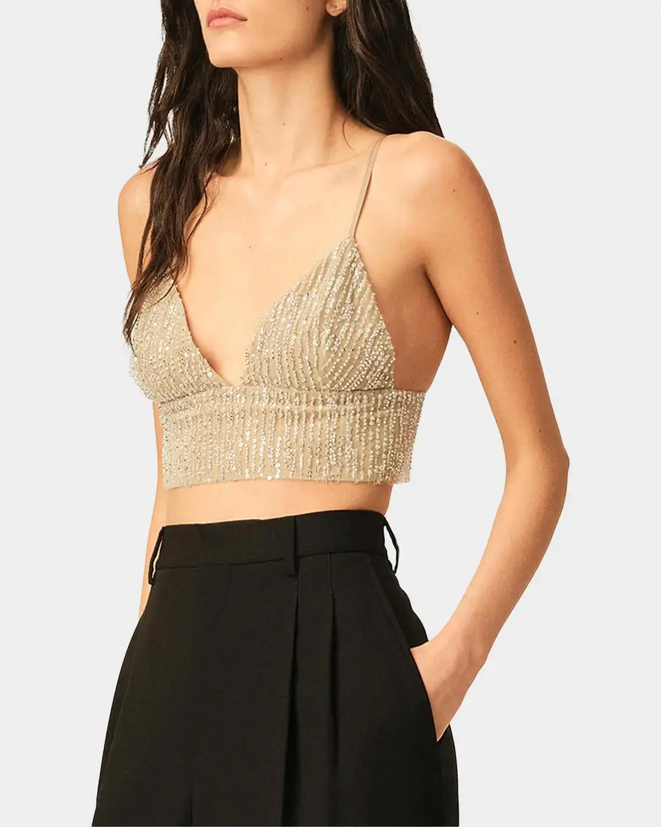 AMI PARIS Embellished Bra Top | Thumbnail 6 AMI PARIS Embellished Bra Top | Thumbnail 6