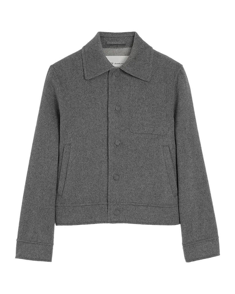 Wool-Cashmere Boxy Jacket Wool-Cashmere Boxy Jacket