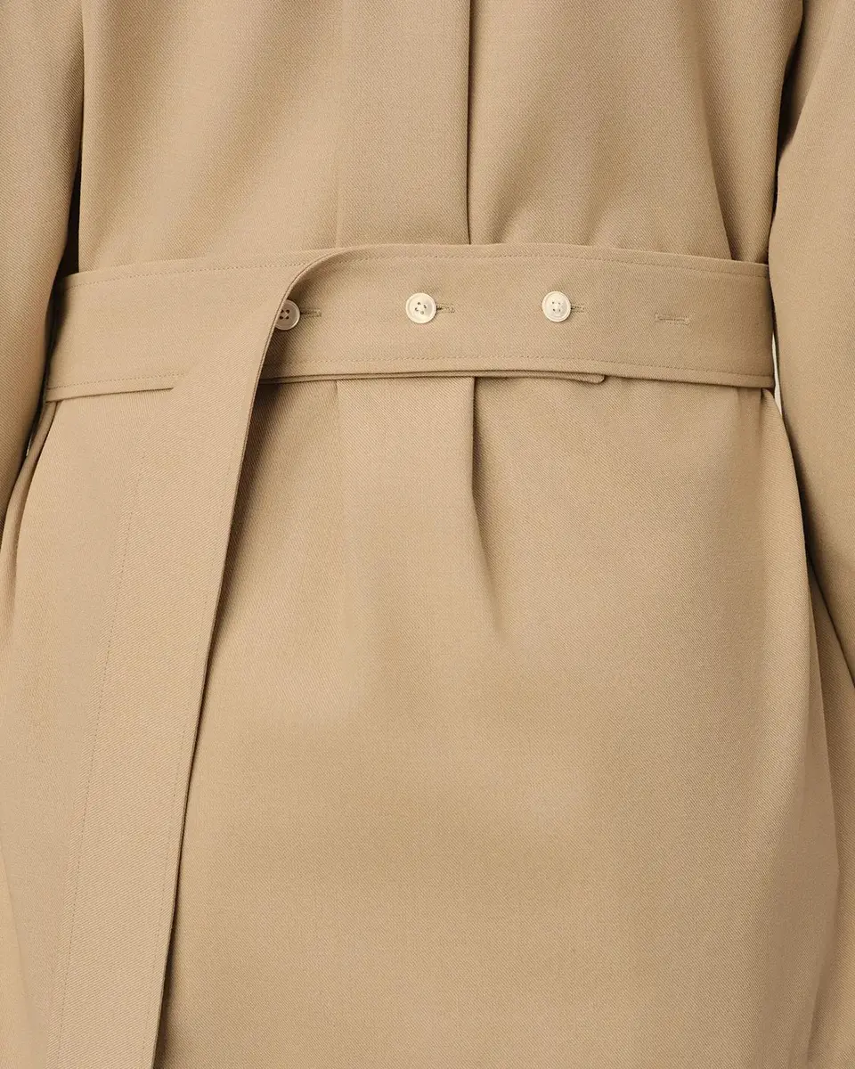 AMI PARIS Balloon-Sleeve Fitted Wool Button-Down Shirt | Thumbnail 5 AMI PARIS Balloon-Sleeve Fitted Wool Button-Down Shirt | Thumbnail 5