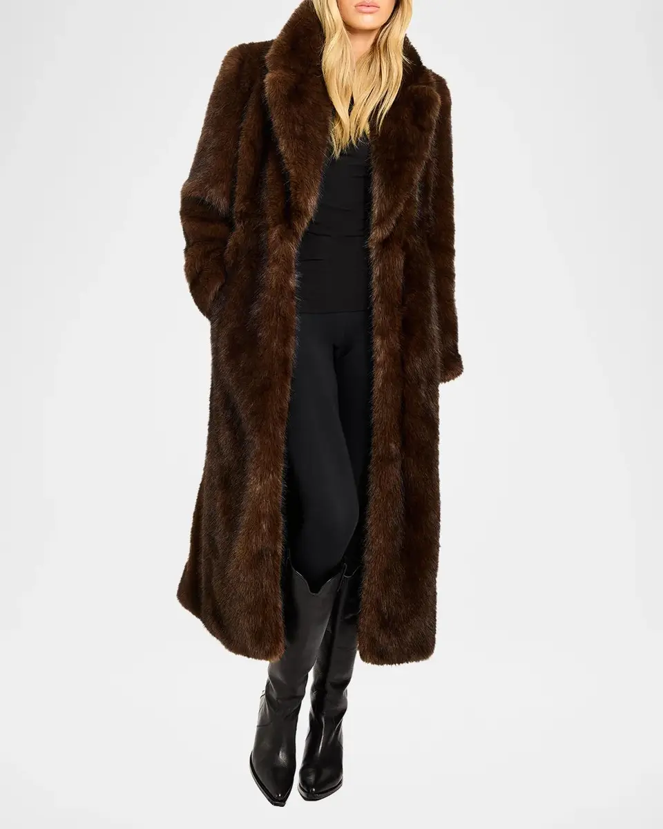 Sam. Natalia Faux Fur Coat | Thumbnail 3 Sam. Natalia Faux Fur Coat | Thumbnail 3
