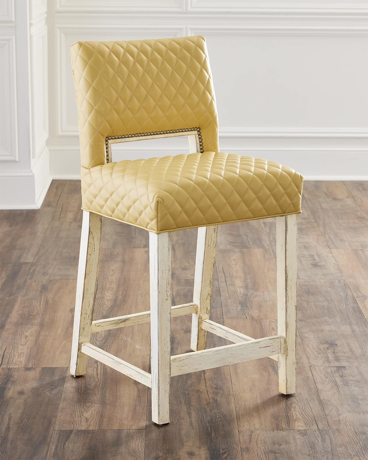 Old Hickory Tannery Alessandra 16" Counter Stool