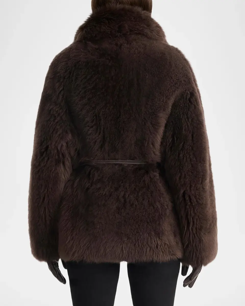 Mackage Ali Oversized Shearling Coat | Thumbnail 3 Mackage Ali Oversized Shearling Coat | Thumbnail 3
