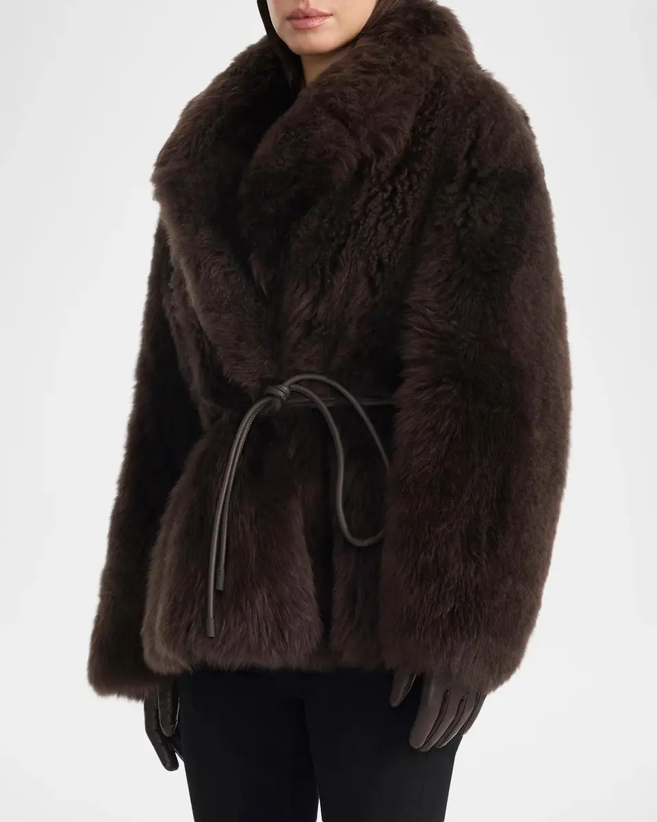 Mackage Ali Oversized Shearling Coat | Thumbnail 6 Mackage Ali Oversized Shearling Coat | Thumbnail 6