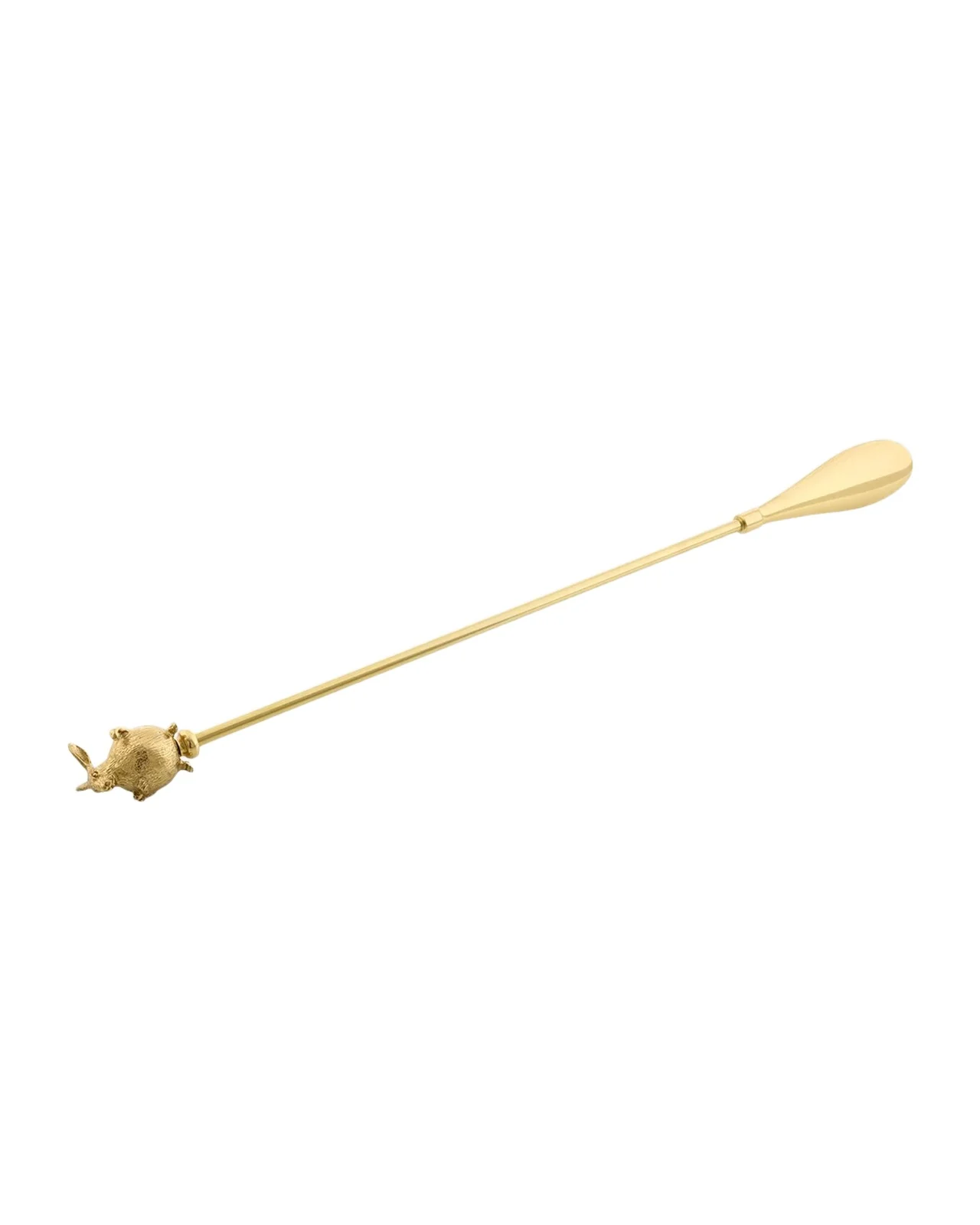 John-Richard Collection Brass Bunny Shoehorn
