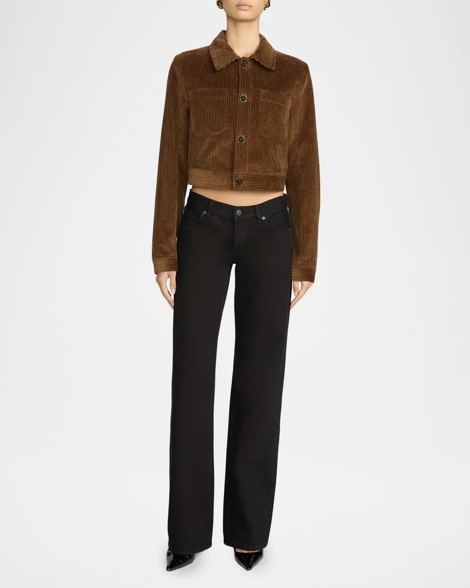 Frame The Small Cotton Corduroy Jacket | Thumbnail 2 Frame The Small Cotton Corduroy Jacket | Thumbnail 2