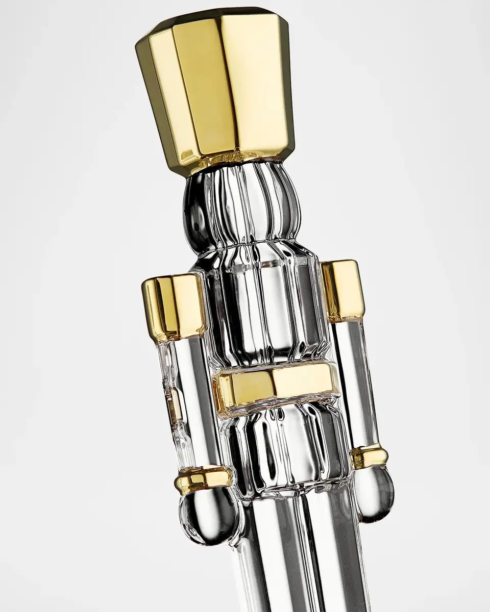 Waterford Crystal Gilded Standing Nutcracker | Thumbnail 2 Waterford Crystal Gilded Standing Nutcracker | Thumbnail 2