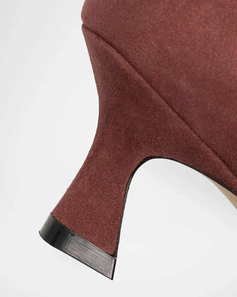 Stuart Weitzman 50mm Vinnie Stretch Suede Booties | Thumbnail 6 Stuart Weitzman 50mm Vinnie Stretch Suede Booties | Thumbnail 6