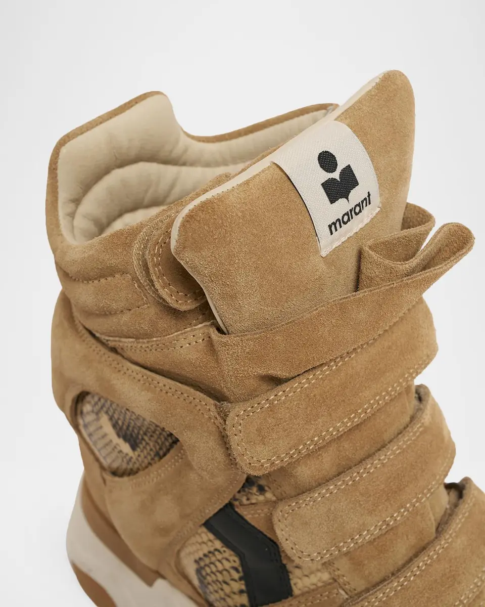 Isabel Marant Balskee Mixed Leather High-Top Sneakers | Thumbnail 5 Isabel Marant Balskee Mixed Leather High-Top Sneakers | Thumbnail 5