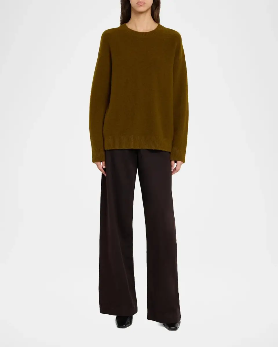 Vince Boiled Cashmere Crewneck Sweater | Thumbnail 2 Vince Boiled Cashmere Crewneck Sweater | Thumbnail 2