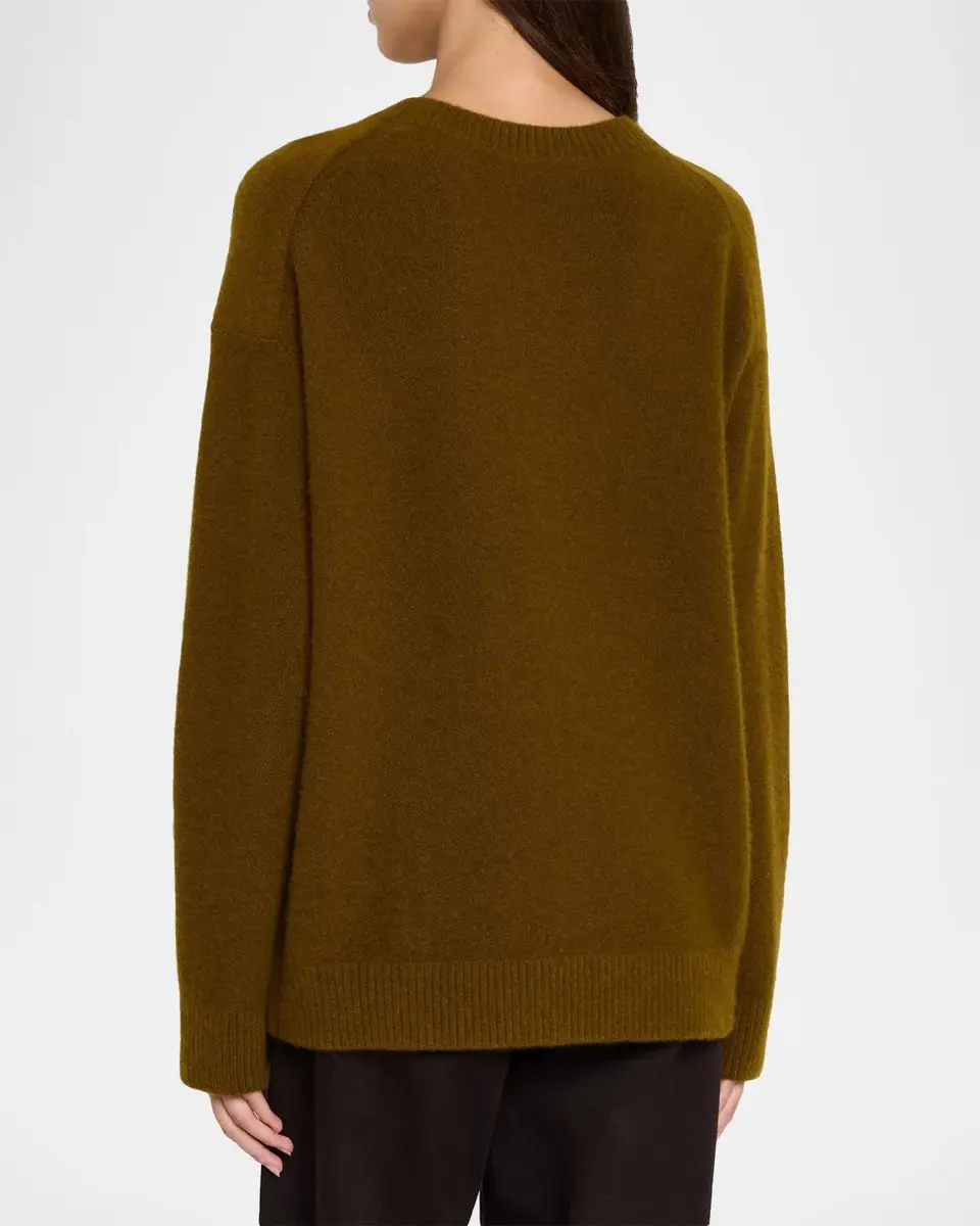 Vince Boiled Cashmere Crewneck Sweater | Thumbnail 3 Vince Boiled Cashmere Crewneck Sweater | Thumbnail 3