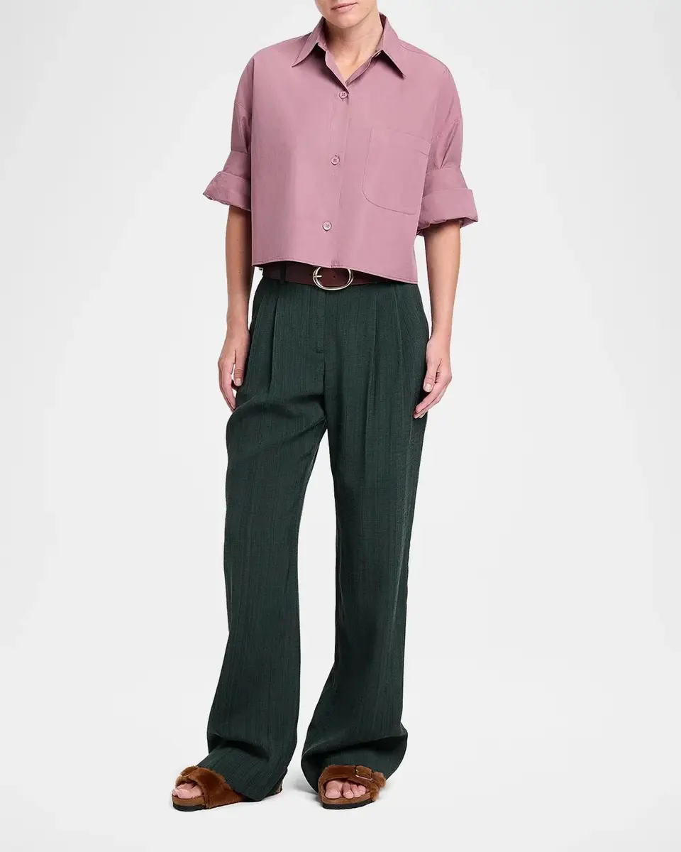 TWP Next Ex Cropped Shirt | Thumbnail 2 TWP Next Ex Cropped Shirt | Thumbnail 2
