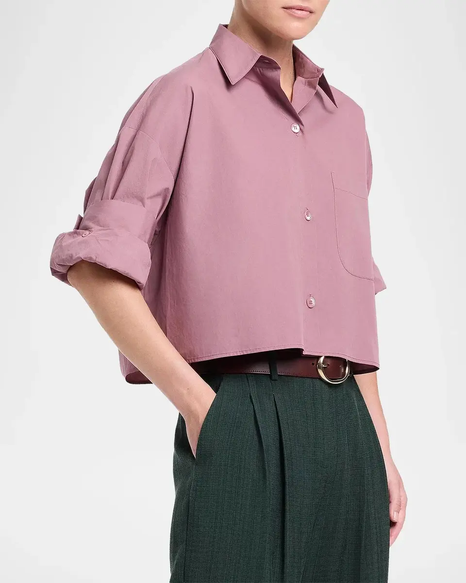 TWP Next Ex Cropped Shirt | Thumbnail 4 TWP Next Ex Cropped Shirt | Thumbnail 4