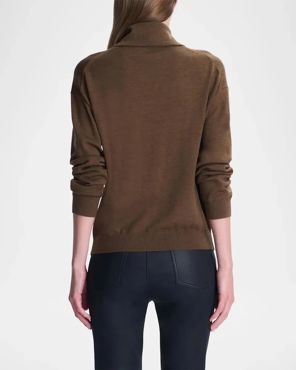 Simkhai Aaliyah Turtleneck Wool Sweater | Thumbnail 2 Simkhai Aaliyah Turtleneck Wool Sweater | Thumbnail 2