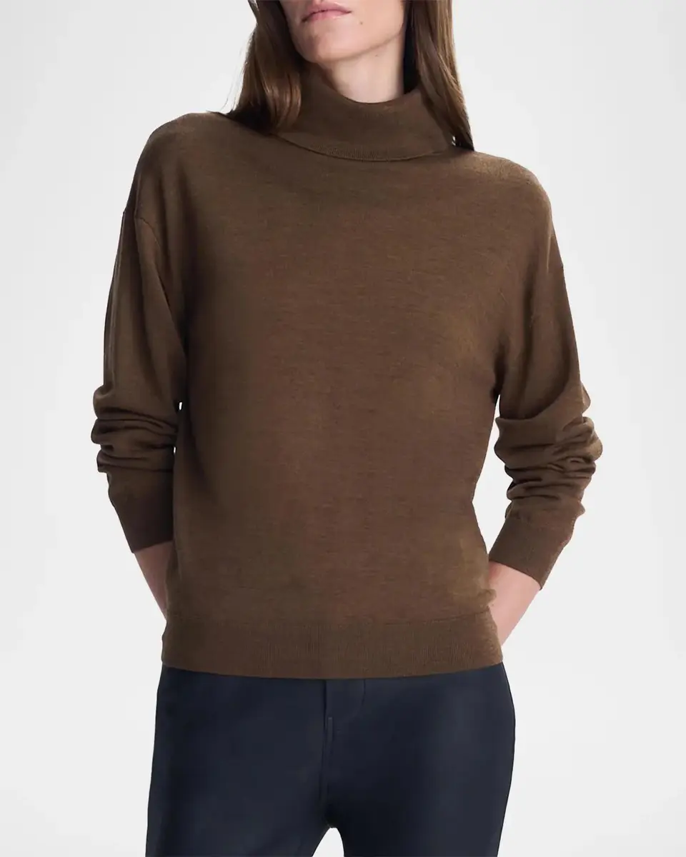 Simkhai Aaliyah Turtleneck Wool Sweater | Thumbnail 3 Simkhai Aaliyah Turtleneck Wool Sweater | Thumbnail 3