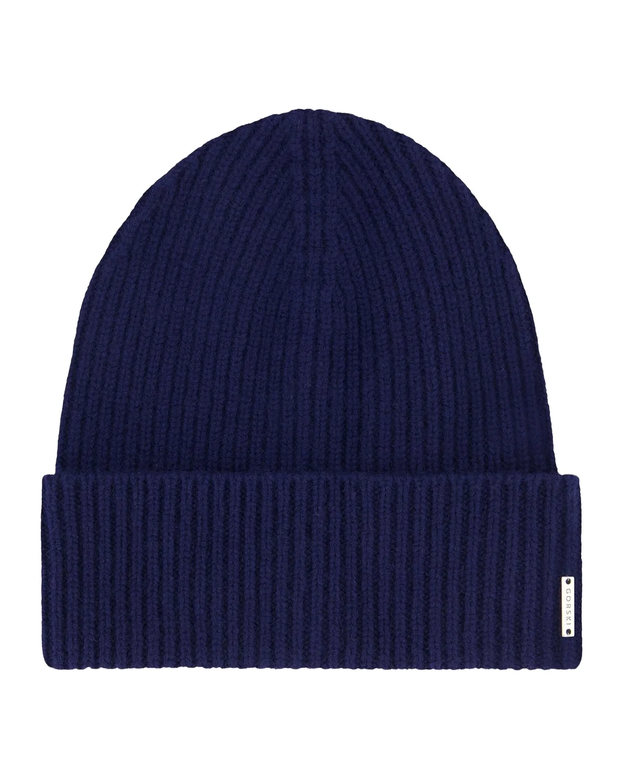 Men's Ribbed Cashmere Beanie Men's Ribbed Cashmere Beanie