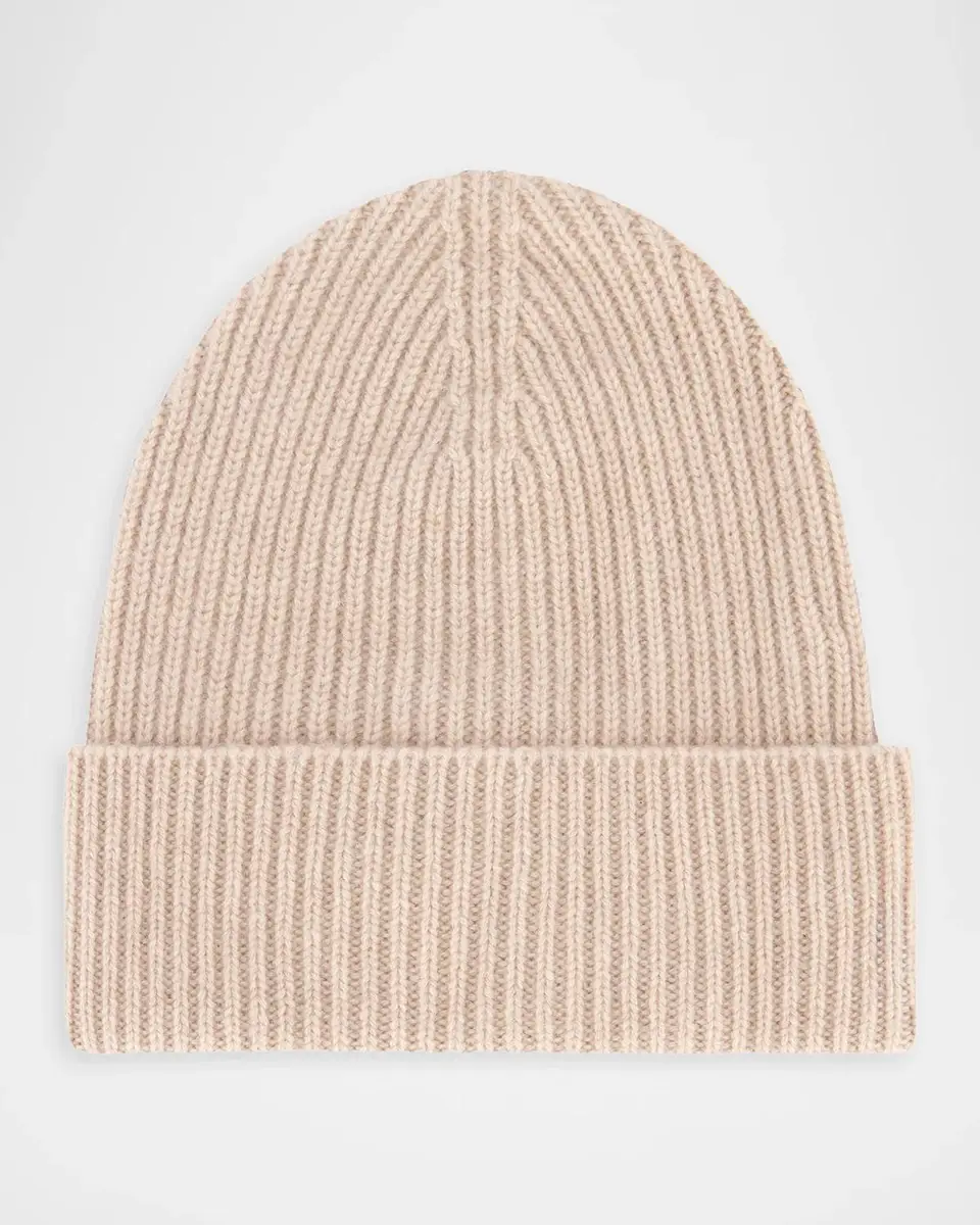 Gorski Men's Ribbed Cashmere Beanie | Thumbnail 2