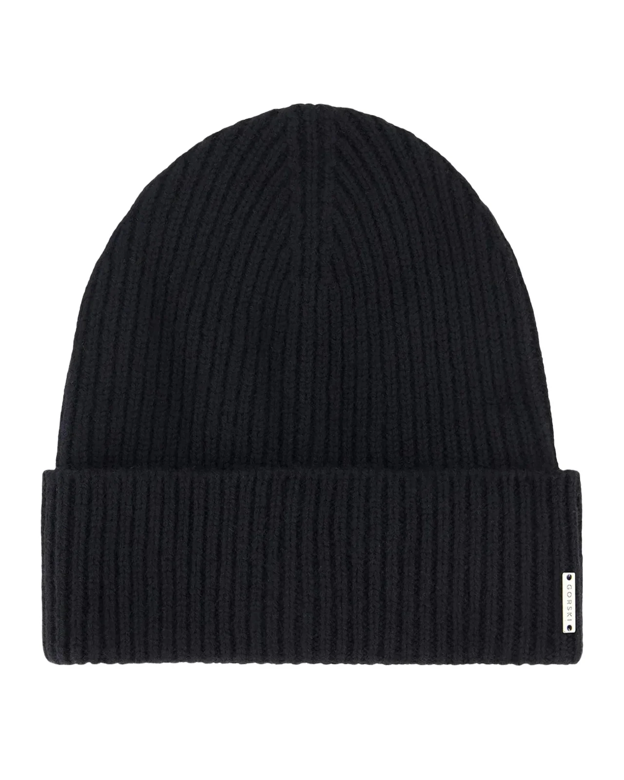 Men's Ribbed Cashmere Beanie