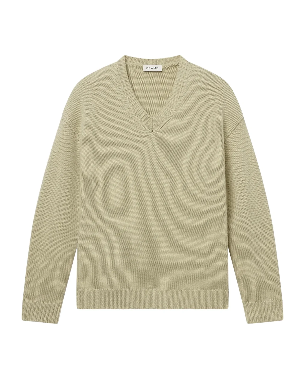 Frame Men's Chunky Cashmere V-Neck Sweater