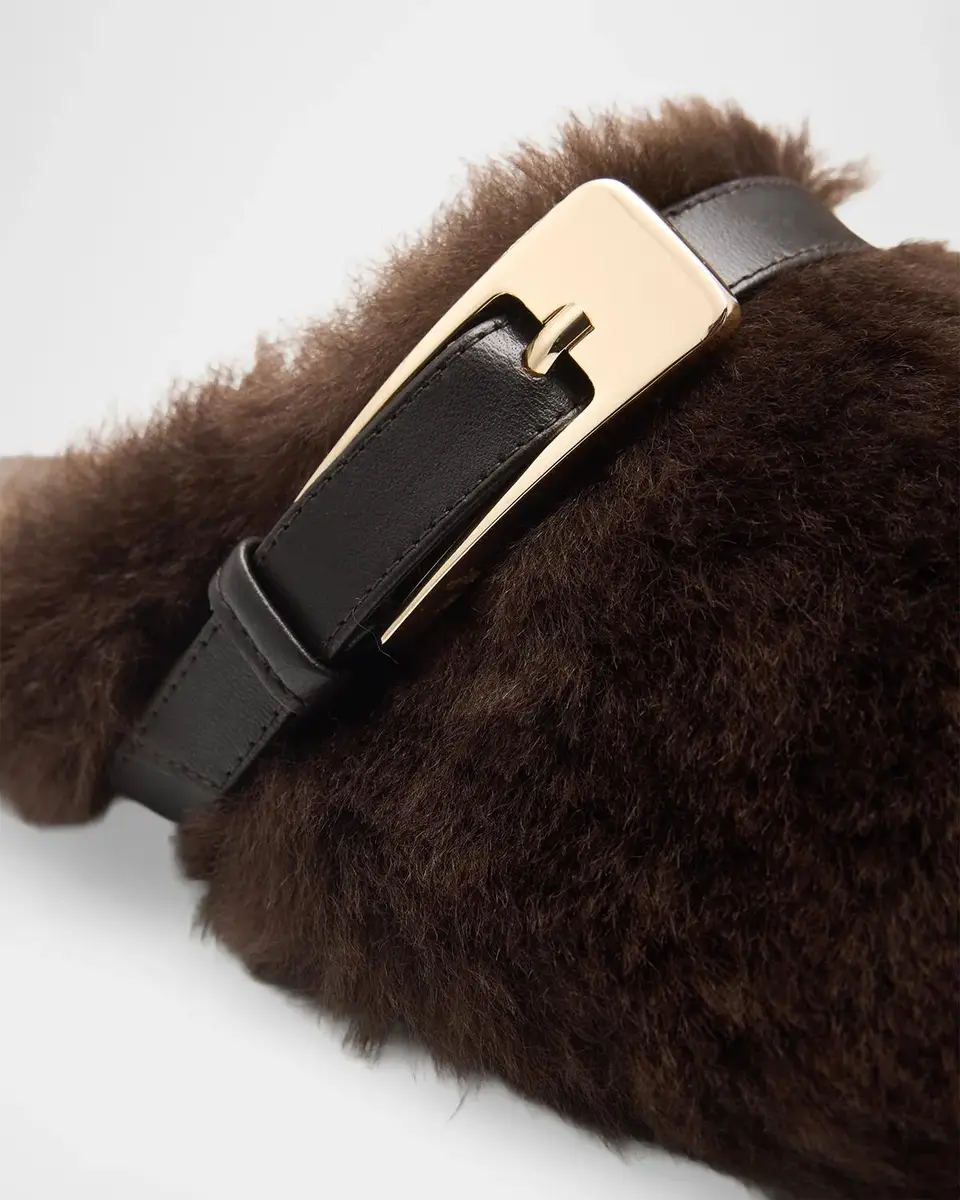 Stuart Weitzman Roxanne Shearling Buckle Mules | Thumbnail 5 Stuart Weitzman Roxanne Shearling Buckle Mules | Thumbnail 5