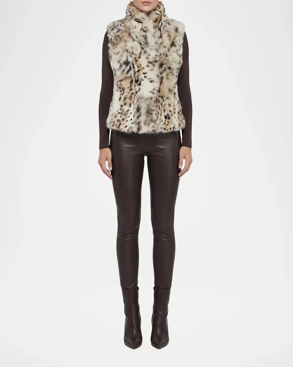Gorski Reversible Toscana Shearling Lamb Vest | Thumbnail 2 Gorski Reversible Toscana Shearling Lamb Vest | Thumbnail 2