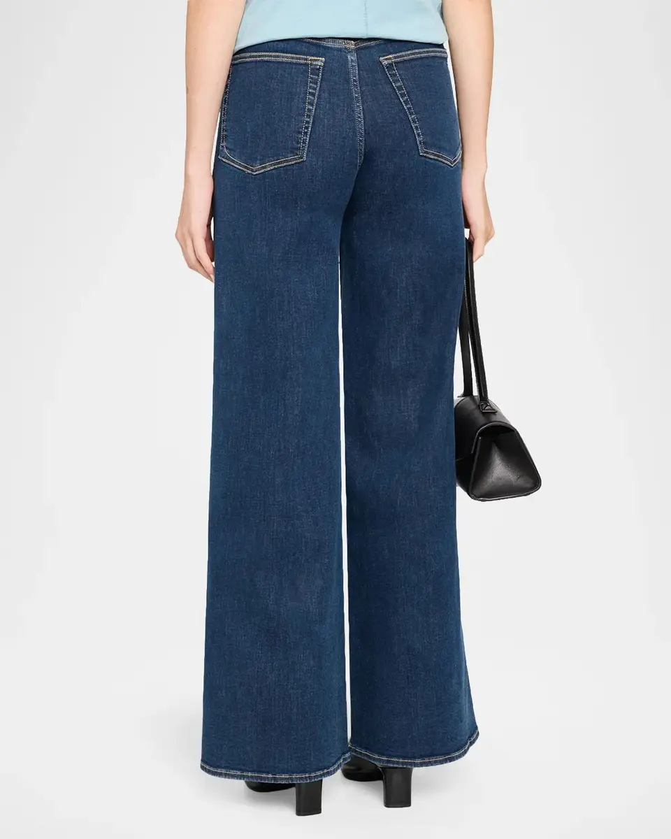 rag & bone Sofie Stretch-Denim High-Rise, Wide-Leg Jeans | Thumbnail 3 rag & bone Sofie Stretch-Denim High-Rise, Wide-Leg Jeans | Thumbnail 3