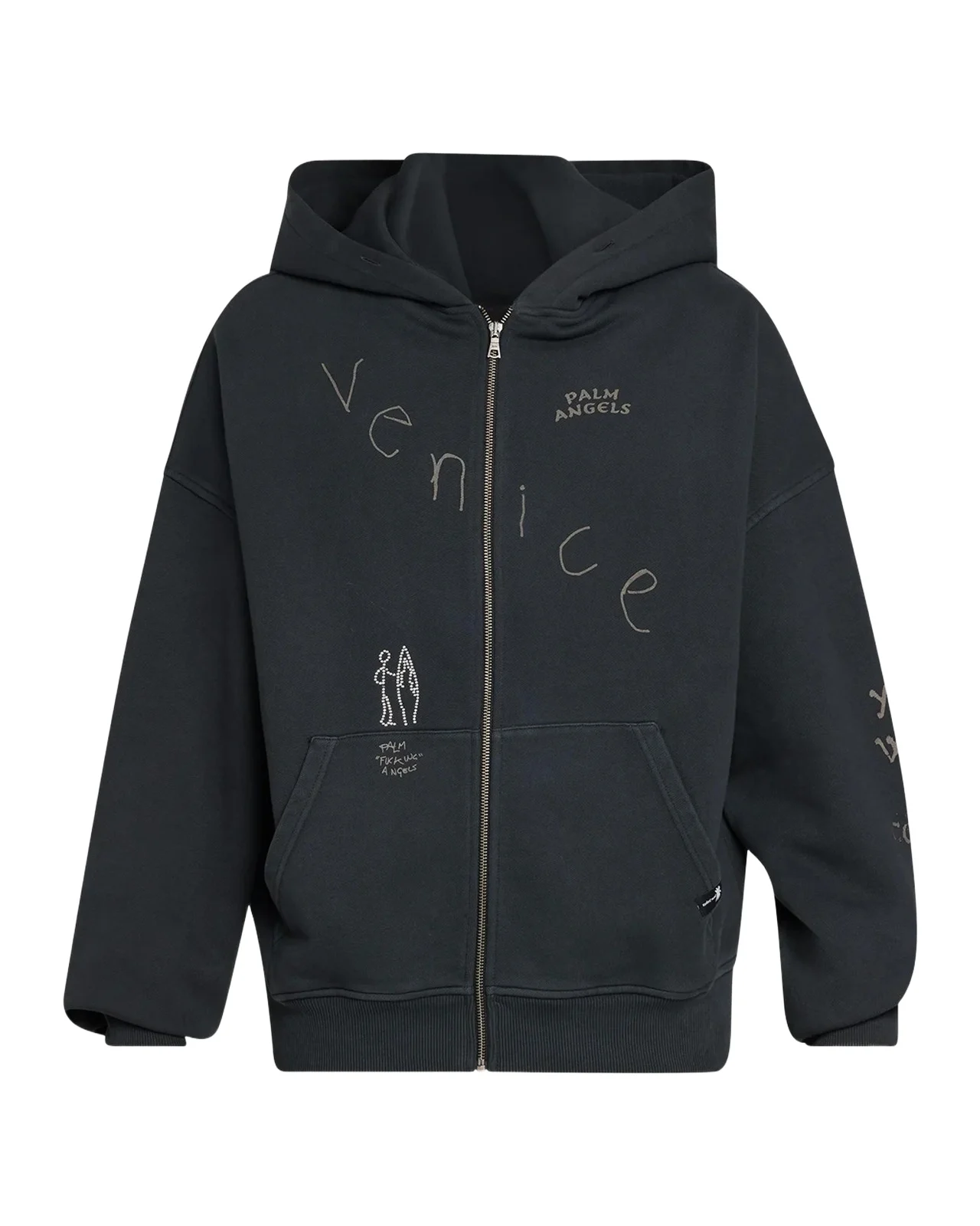 Men's Surfer Dream Loose Zip-Front Hoodie