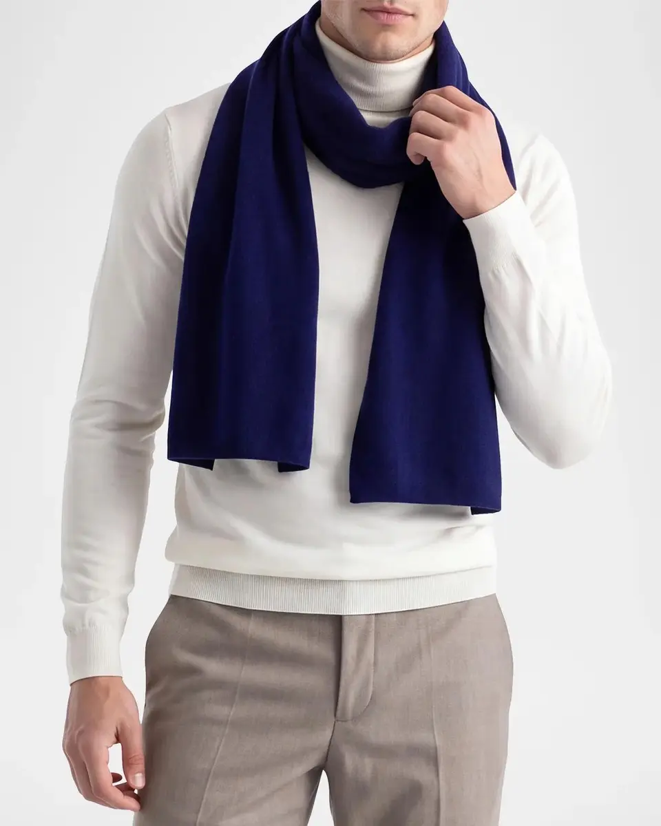 Gorski Men's Select Cashmere Scarf | Thumbnail 3 Gorski Men's Select Cashmere Scarf | Thumbnail 3