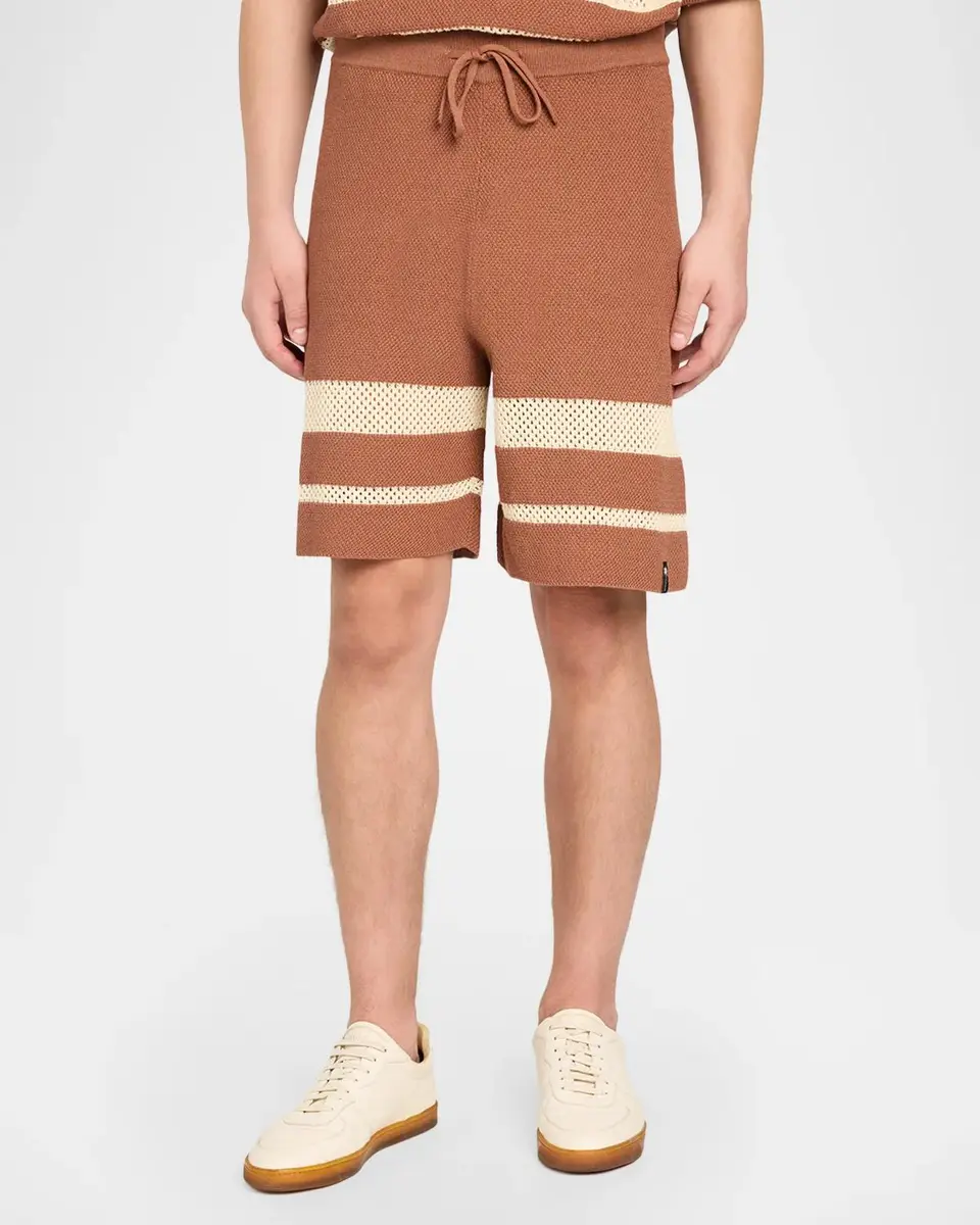 Palm Angels Men's Palm Type Loose Shorts | Thumbnail 4