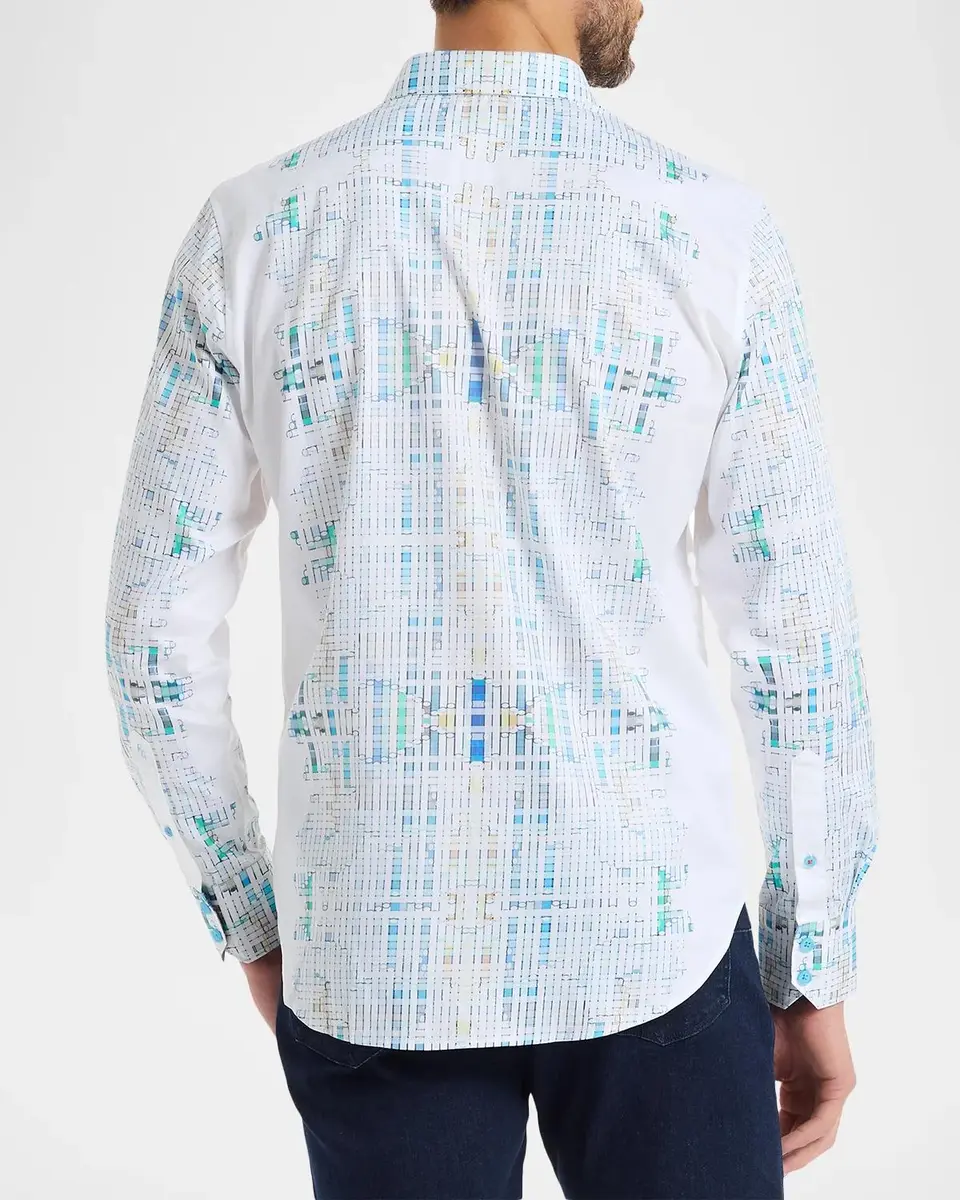 Robert Graham Men's Westhorpe Long-Sleeve Button-Front Shirt | Thumbnail 3 Robert Graham Men's Westhorpe Long-Sleeve Button-Front Shirt | Thumbnail 3