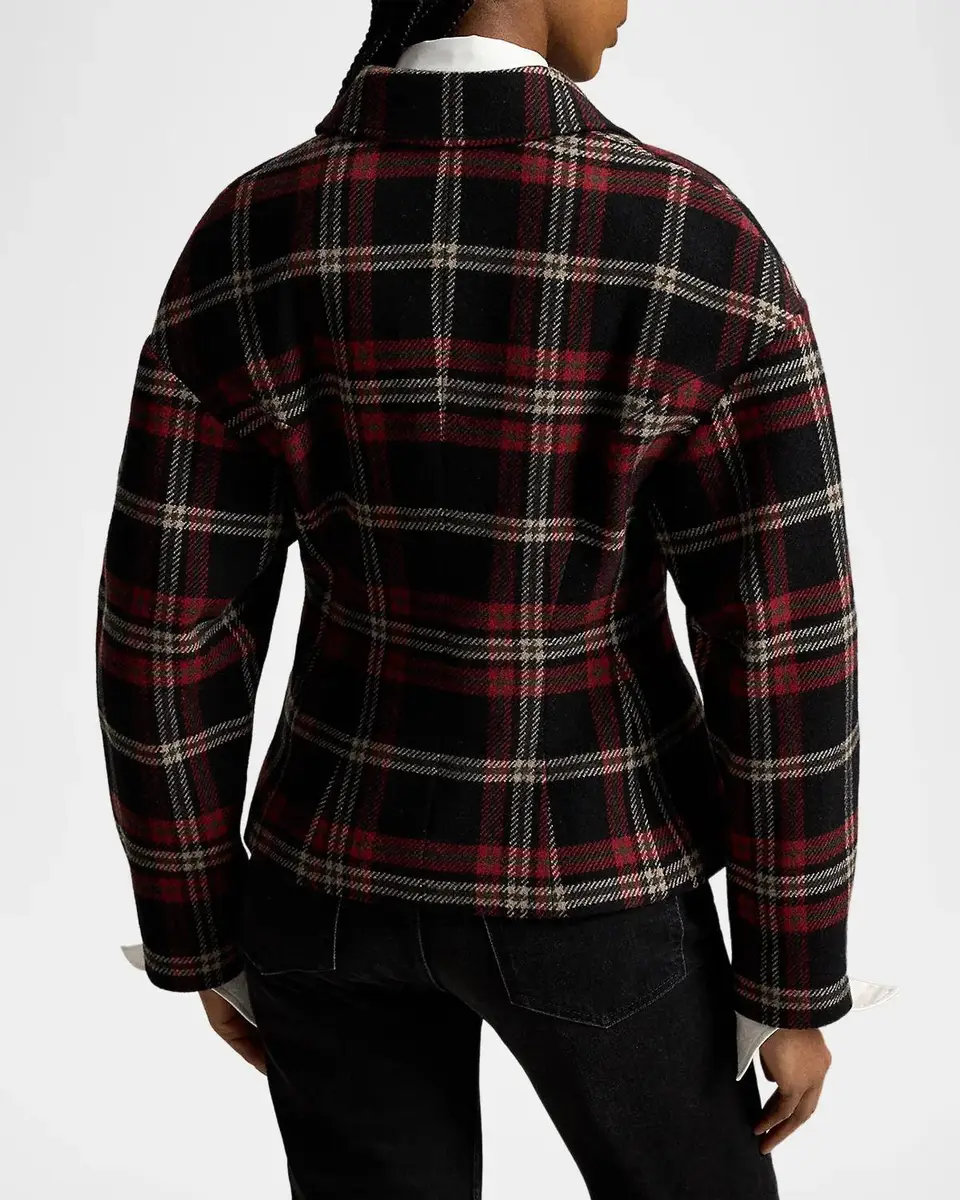 Polo Ralph Lauren Plaid Wool-Blend Tweed Jacket | Thumbnail 3 Polo Ralph Lauren Plaid Wool-Blend Tweed Jacket | Thumbnail 3