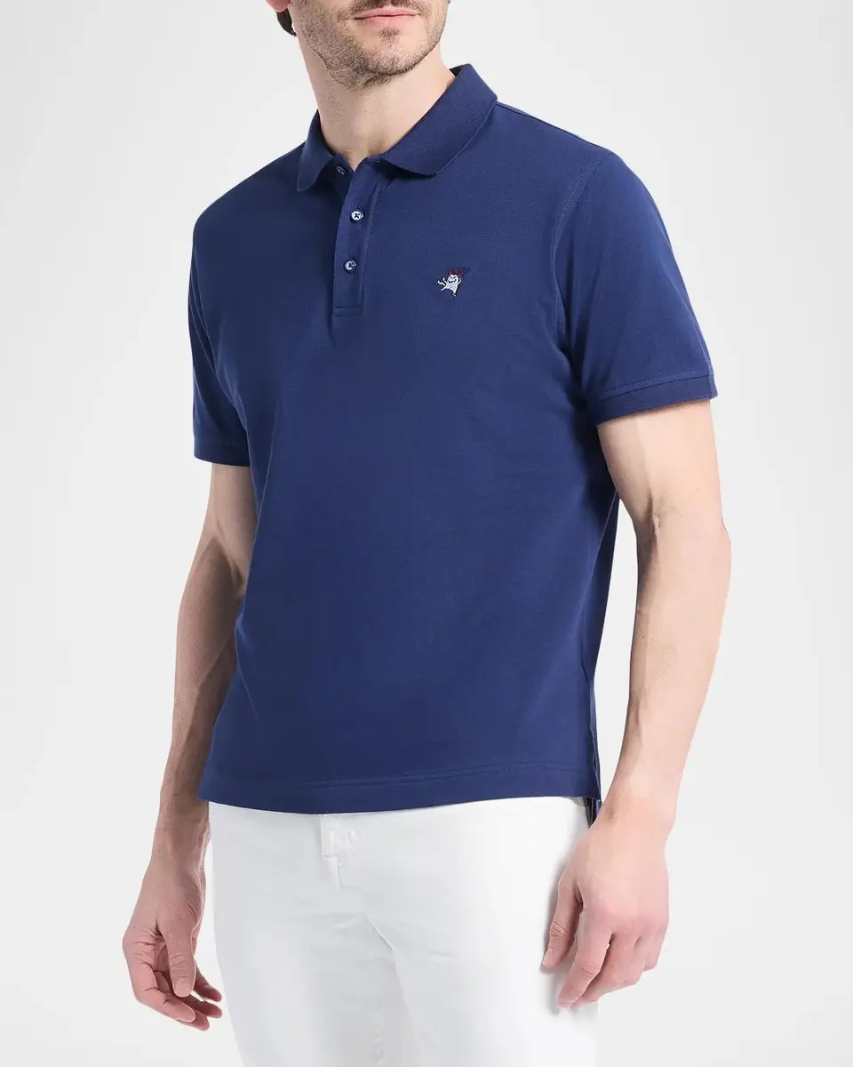 Robert Graham Men's Devil Short-Sleeve Polo Shirt | Thumbnail 4 Robert Graham Men's Devil Short-Sleeve Polo Shirt | Thumbnail 4