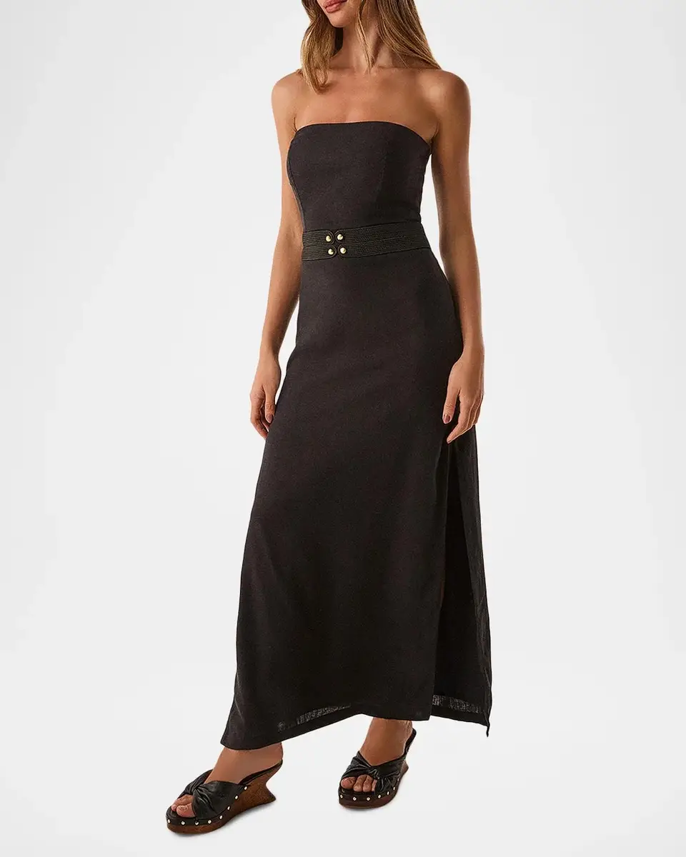 ViX Lian Strapless Midi Dress | Thumbnail 2 ViX Lian Strapless Midi Dress | Thumbnail 2