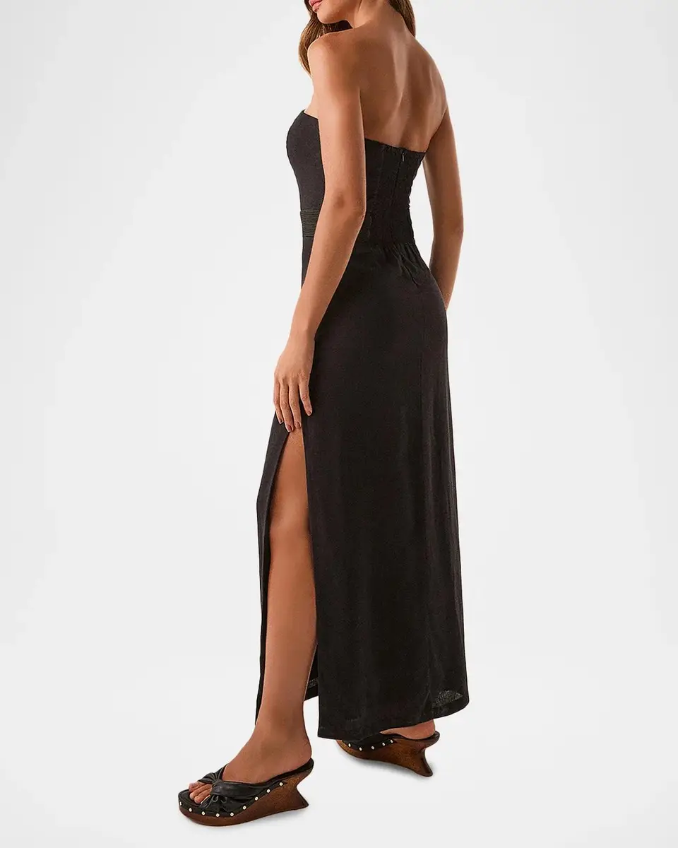 ViX Lian Strapless Midi Dress | Thumbnail 3 ViX Lian Strapless Midi Dress | Thumbnail 3