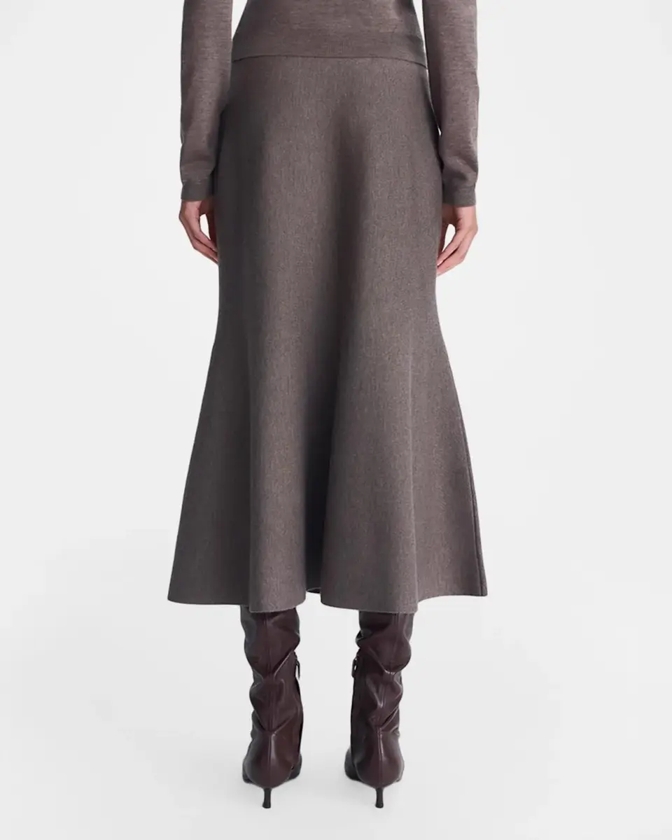 Simkhai Atwood Merino Wool Mermaid Midi Skirt | Thumbnail 3 Simkhai Atwood Merino Wool Mermaid Midi Skirt | Thumbnail 3