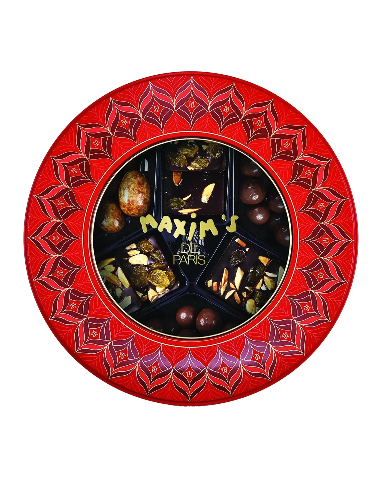 Maxim's de Paris Chocolate Temptation Round Gift Tin