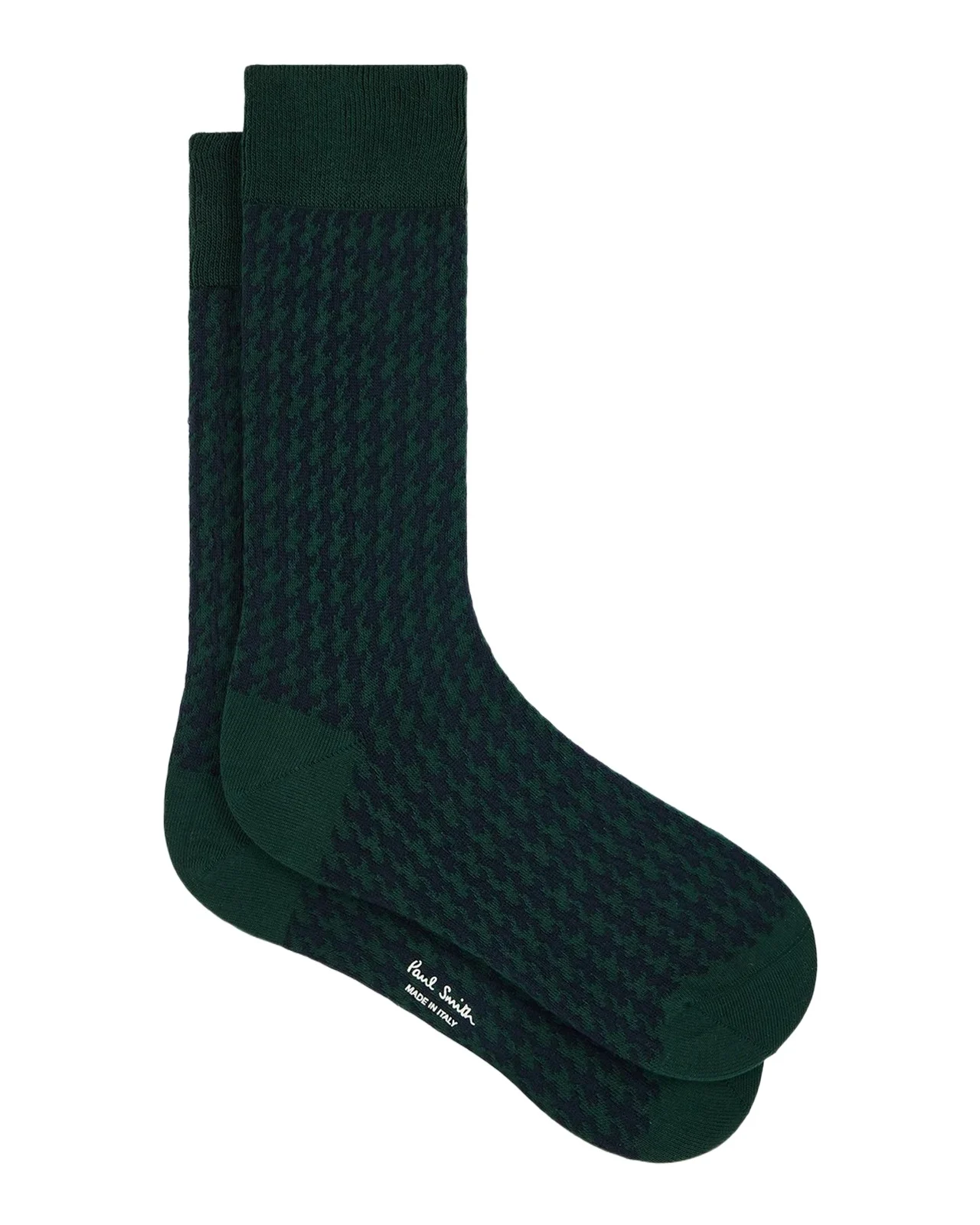 Paul Smith Men's Lane Houndstooth Crew Socks