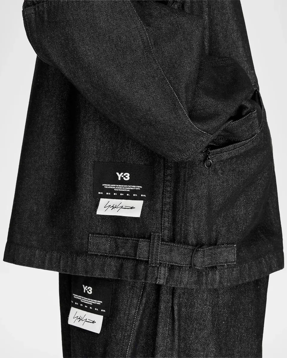 Y-3 Men's Denim Blouson Jacket | Thumbnail 5 Y-3 Men's Denim Blouson Jacket | Thumbnail 5